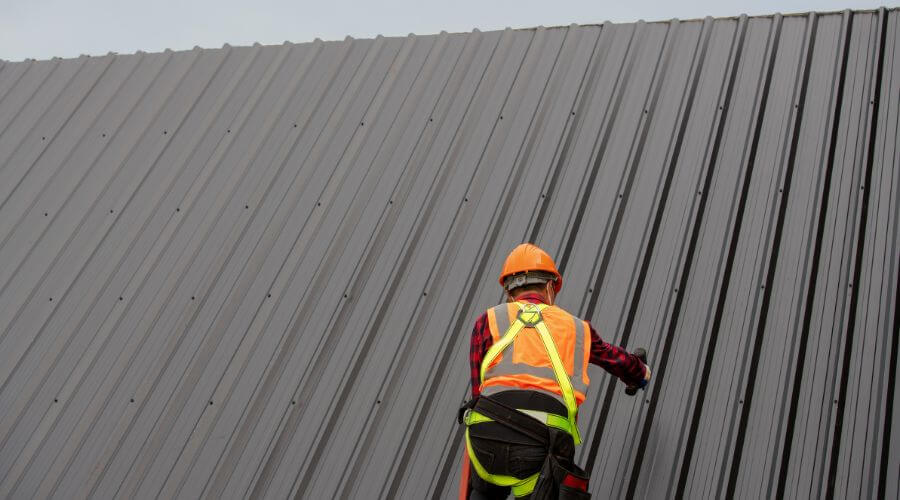 Professional metal roof installation services in McKinney, KY